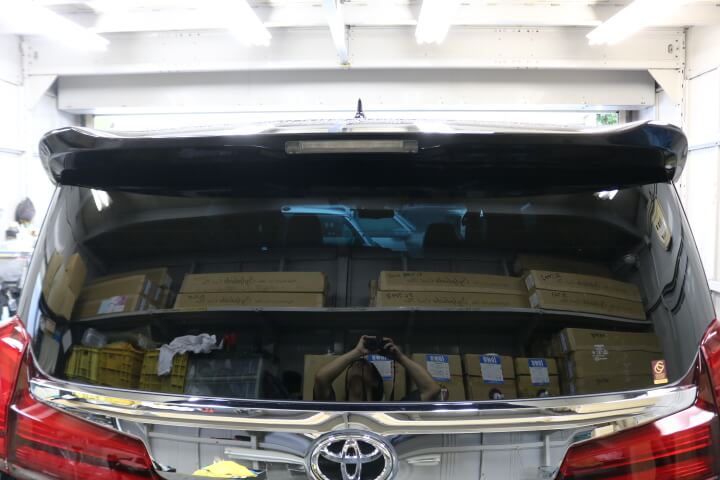 アルファード 施工写真 8