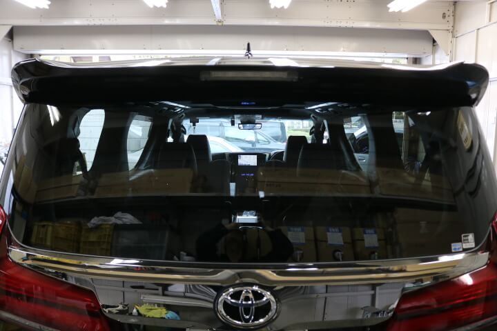 アルファード 施工写真 7