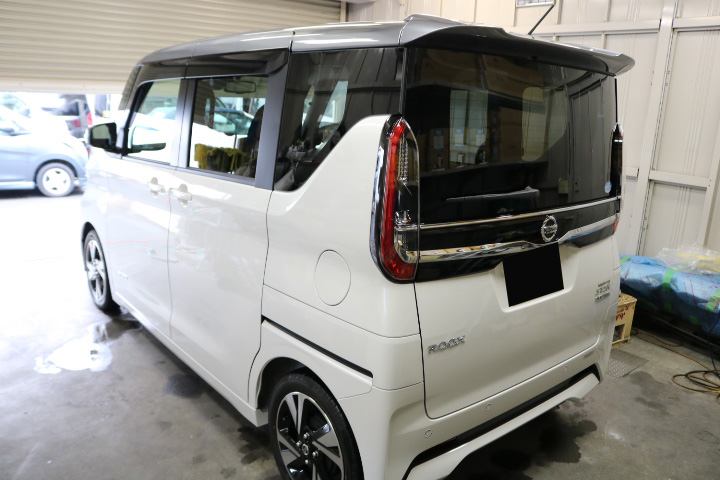 ルークス 4AA-B45A ルミクール 施工