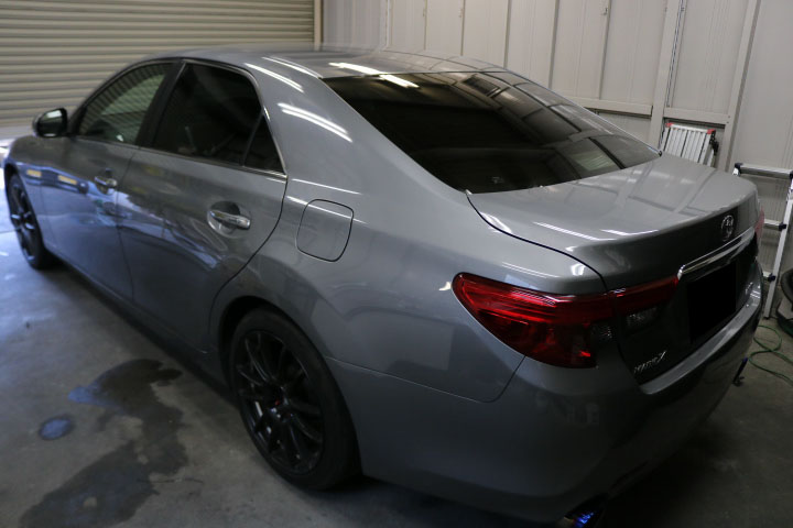 マークX 施工写真 2