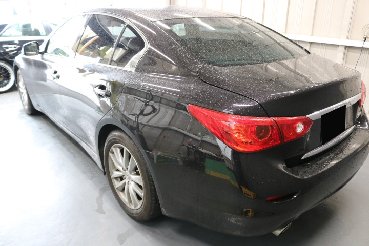 スカイライン DBA-ZV37 ルミクール 施工