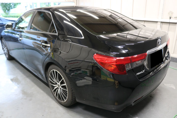 マークX 施工写真 2