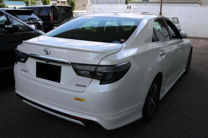 マークX DBA-GRX130 シルフィード 施工