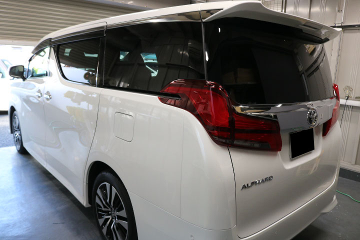 アルファード 施工写真 2