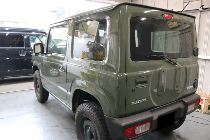 ジムニー 3BA-JB64W シルフィード 施工