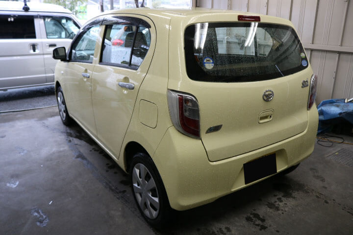 ミライース DBA-LA300S ルミクール 施工
