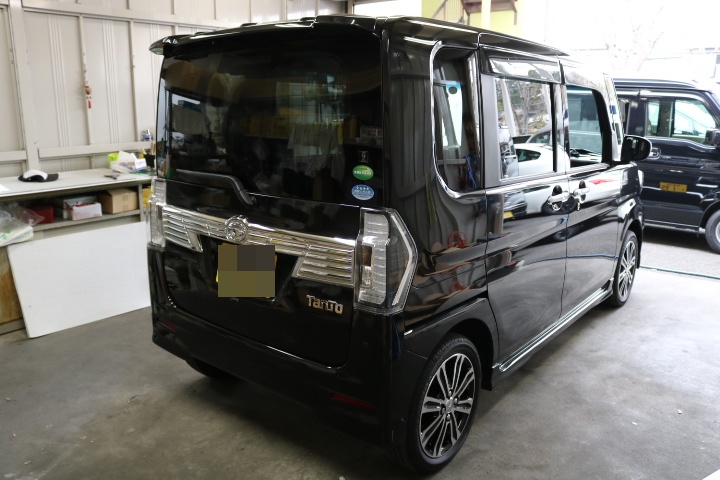 タント DBA-LA600S ルミクール 施工