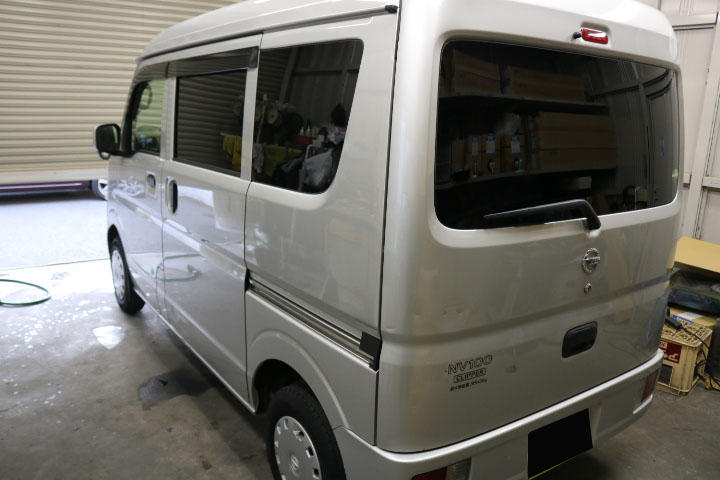 クリッパーバン 施工写真 2