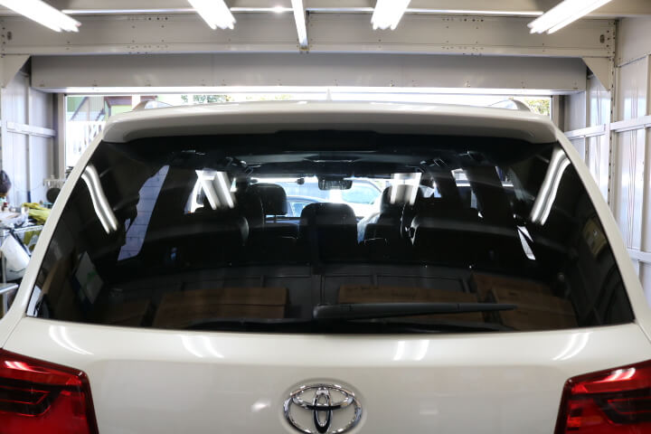 ランドクルーザー 施工写真 7