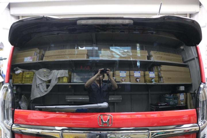 N-BOX 施工写真 8