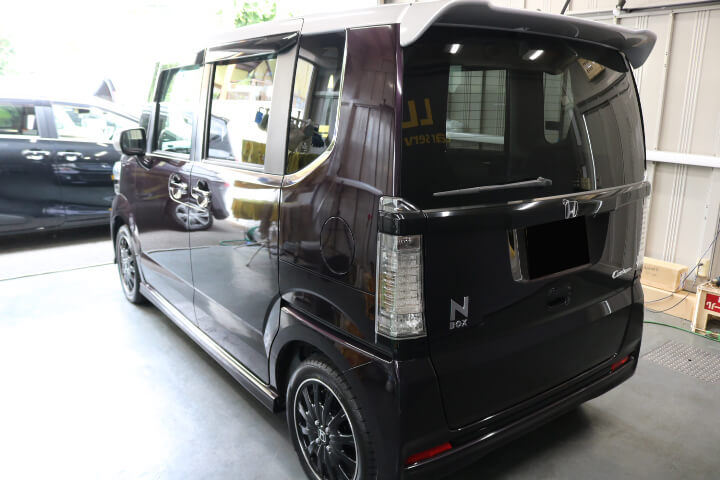 N-BOX DBA-JF1 シルフィード 施工