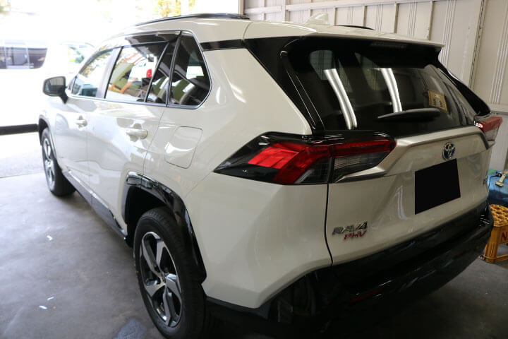 RAV4 6LA-AXAP54 シルフィード 施工