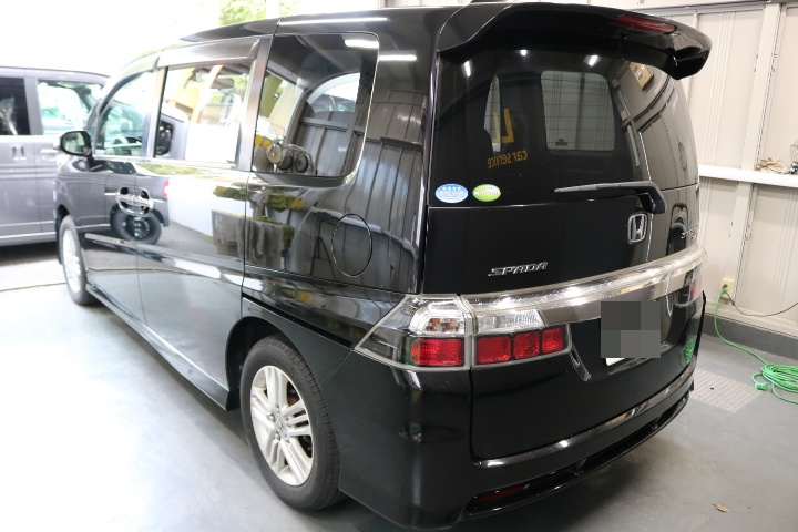 ステップワゴン  ルミクール 施工