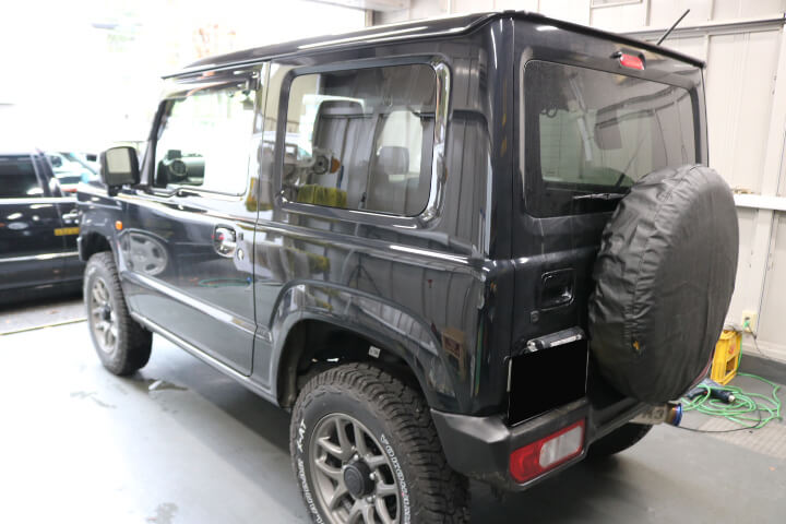 ジムニー 3BA-JB64W シルフィード 施工