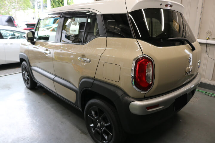 クロスビー 4AA-MN71S シルフィード 施工
