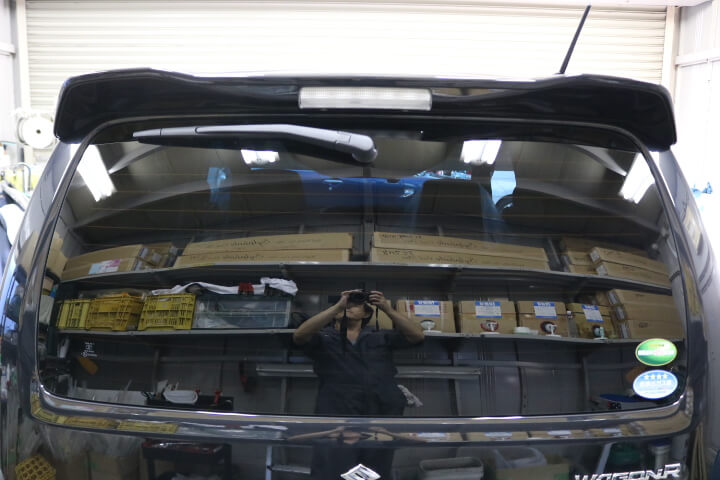 ワゴンR 施工写真 8