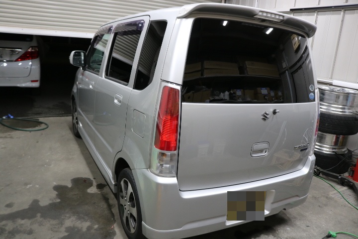 ワゴンR 施工写真 2