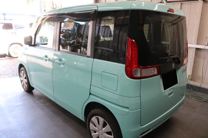 スペーシア DAA-MK42S シルフィード 施工