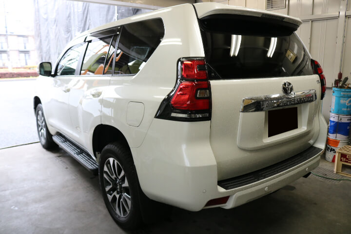 ランドクルーザープラド 3BA-TRJ150W シルフィード 施工