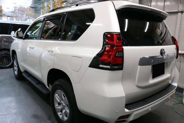 ランドクルーザープラド 3BA-TRJ150W シルフィード 施工