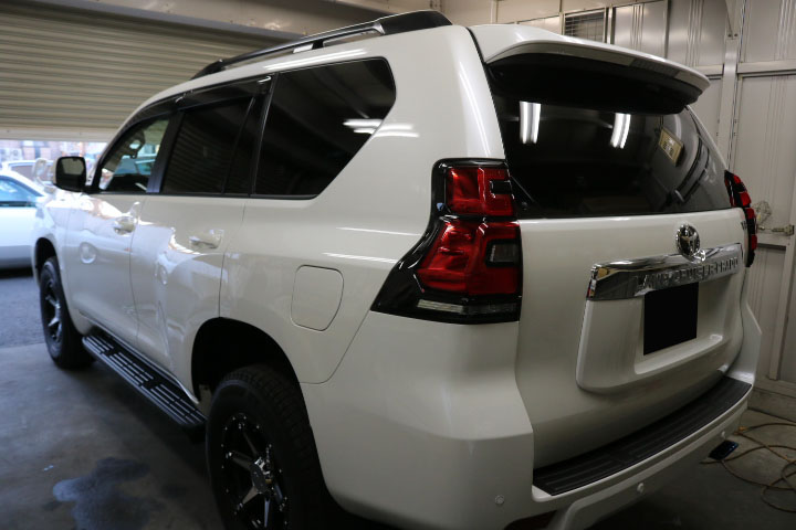 ランドクルーザープラド 施工写真 2