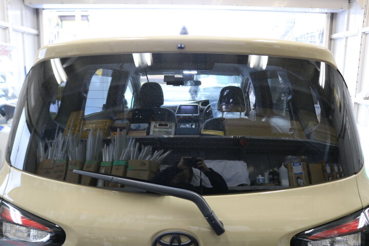 シエンタ 施工写真 7