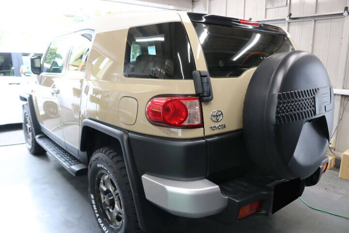 FJクルーザー 施工写真 2