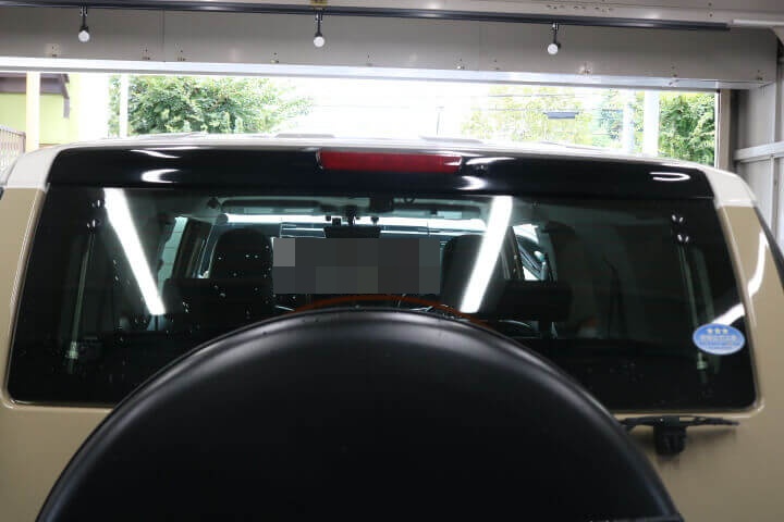 FJクルーザー 施工写真 7