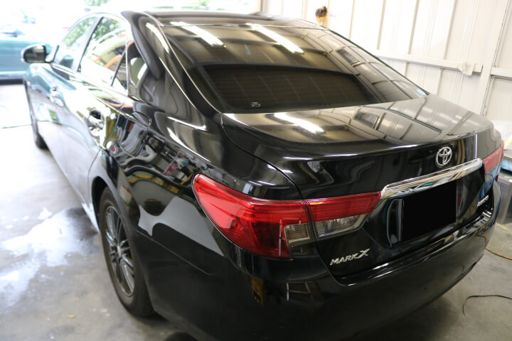 マークX 施工写真 2
