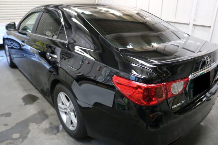 マークX 7% 施工後