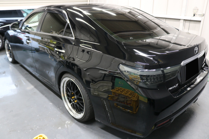 マークX 3% 施工後