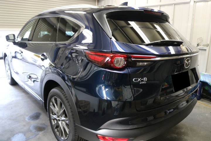 CX-8 透過率46%の施工例