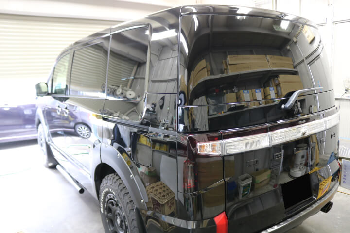 デリカD:5 施工写真 2