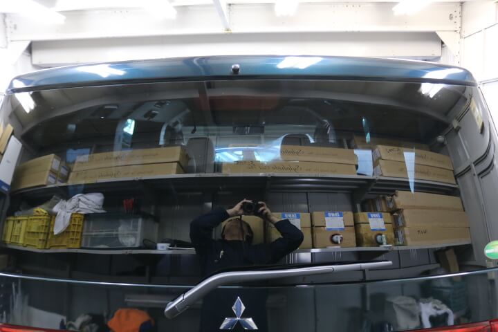 デリカD:5 施工写真 8