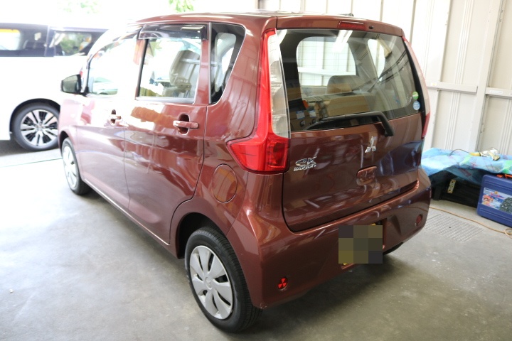 eKワゴン DBA-B11W ルミクール 施工