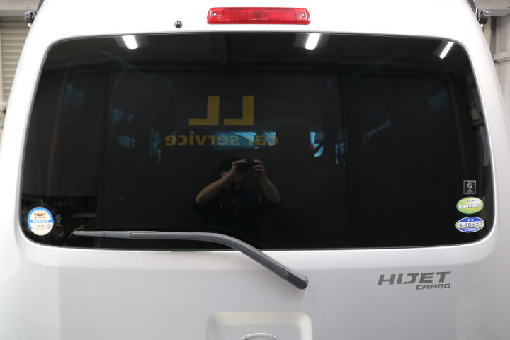 ハイゼットカーゴ 施工写真 8