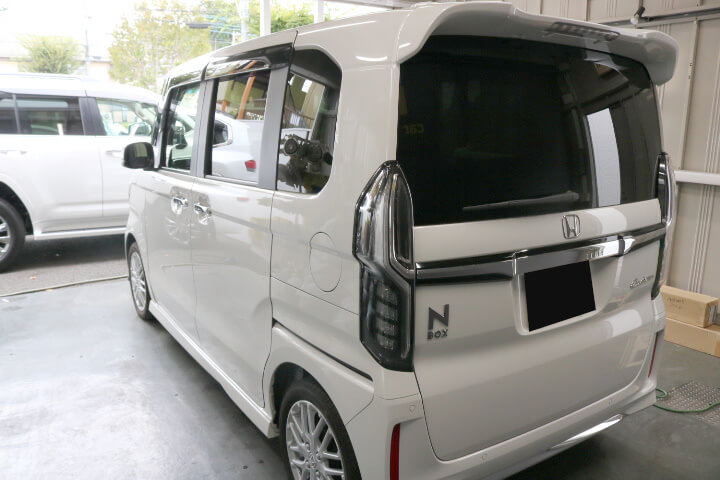 N-BOX 施工写真 2