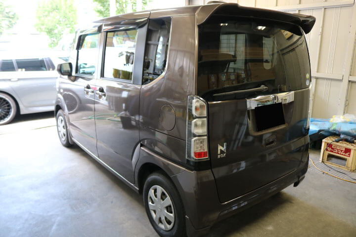 N-BOX DBA-JF1 シルフィード 施工
