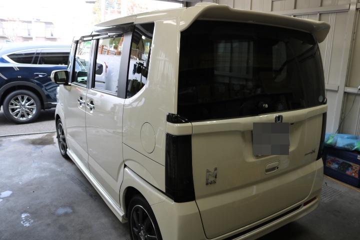 N-BOX DBA-JF1 シルフィード 施工