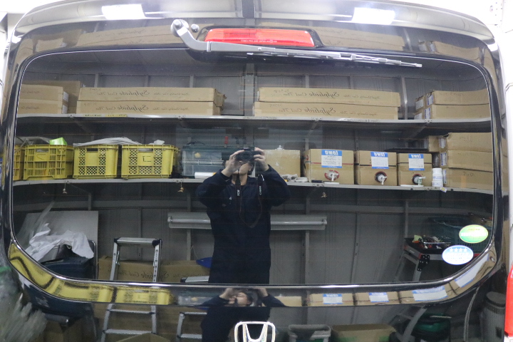 N-VAN 施工写真 8