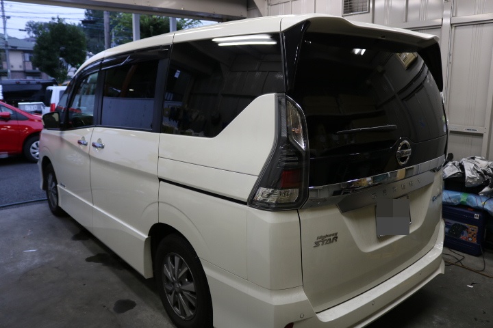 セレナ 施工写真 2