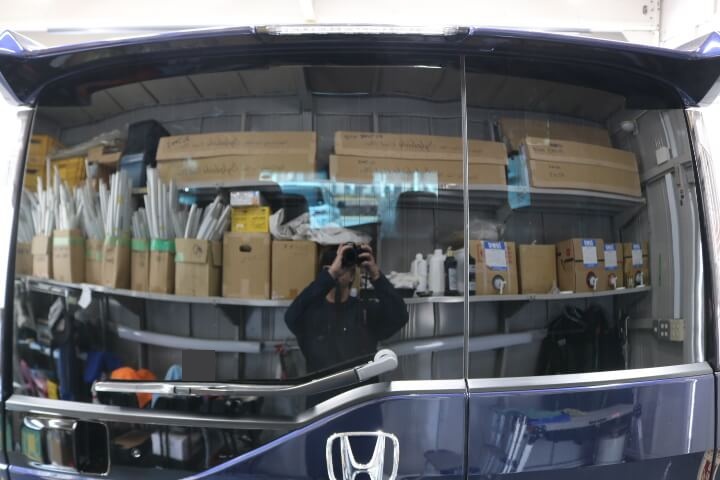 ステップワゴン 施工写真 7