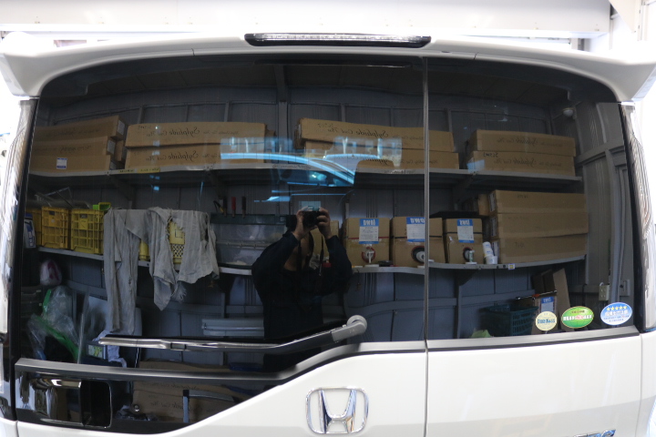 ステップワゴン 施工写真 8