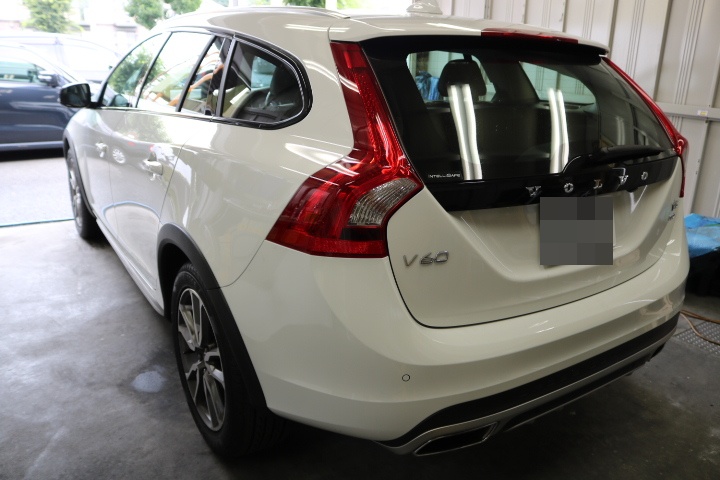 V60 カーフィルム施工写真